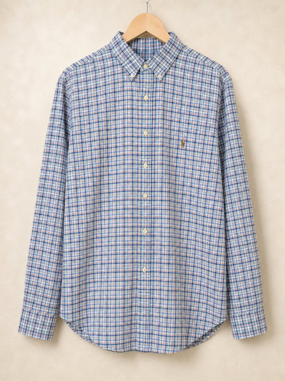 Polo Ralph Lauren Men’s 3XB Big & Tall Plaid Long Sleeve Shirt
